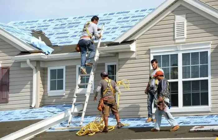 professional roofing contractors repairs