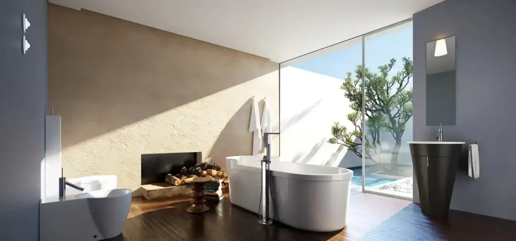 luxury bathroom lighting