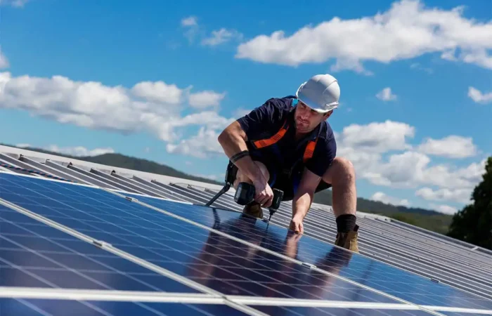 home solar panel installation process certified contractors