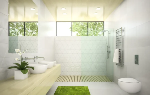 modern bathroom vanity mirror lighting