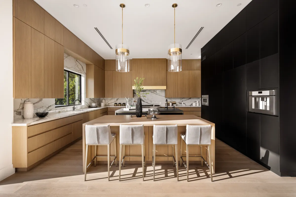 modern shaker kitchen cabinets lighting