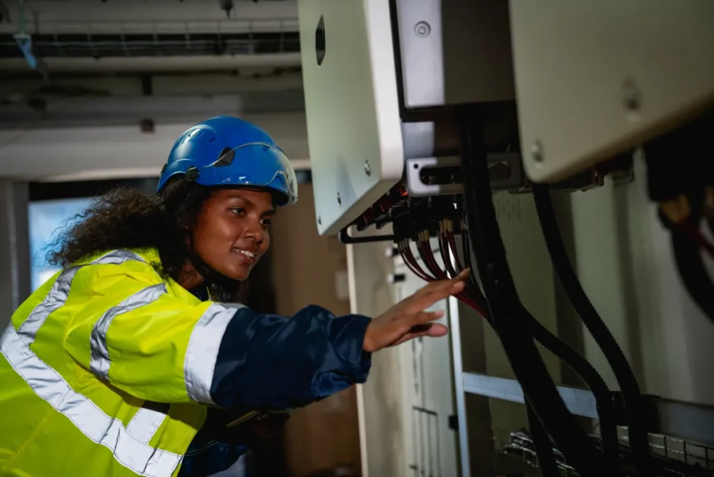 commercial engineers inspected electrical switchboard construction cali