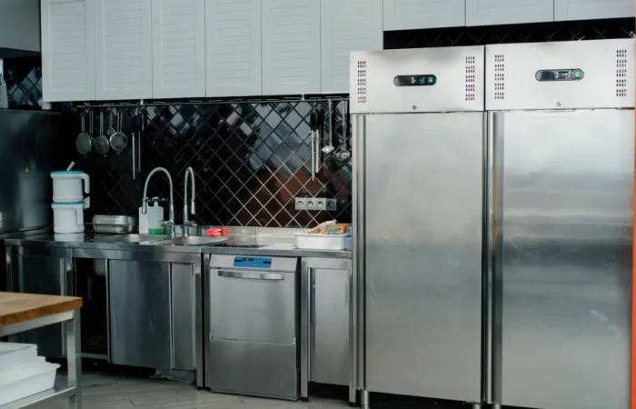 commercial kitchen professional commercial empty clean modern kitchen