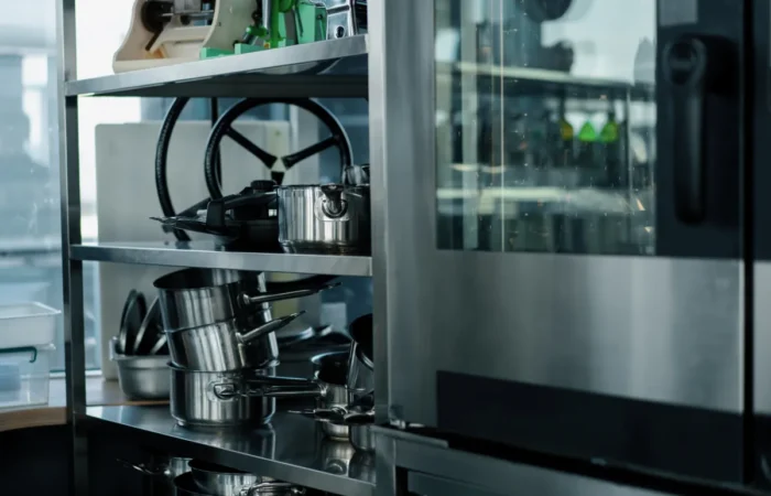 commercial kitchen professional commercial empty clean modern kitchen