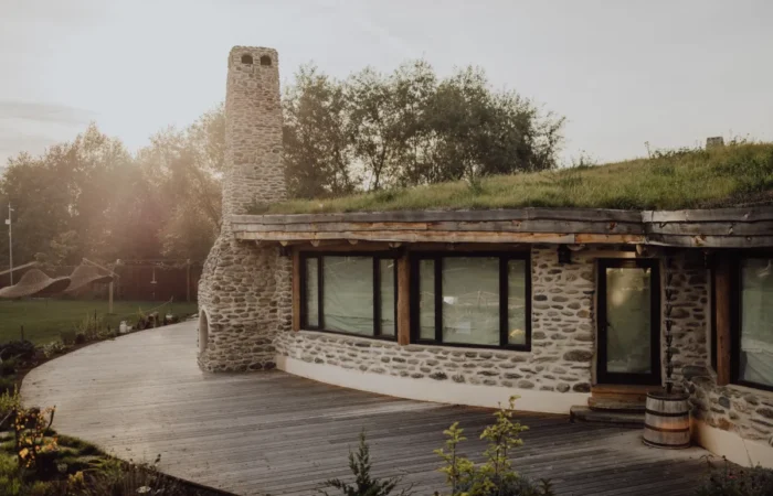 energy efficient upgrade expertise old stone restaurant as the hobbit s house