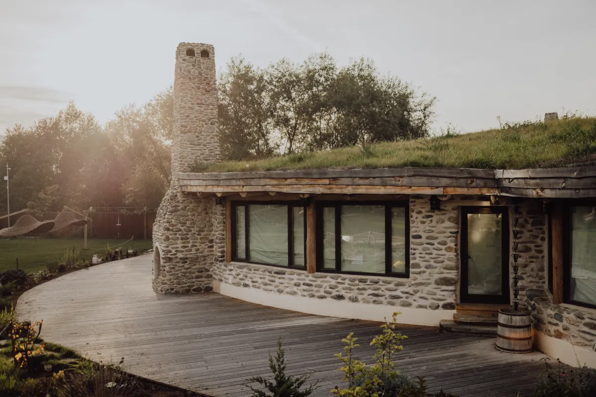 energy efficient upgrade expertise old stone restaurant as the hobbit s house