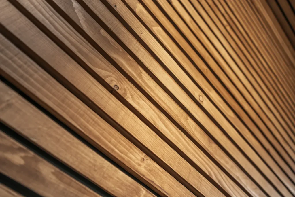 engineered wood siding wooden lamellas decorative wall