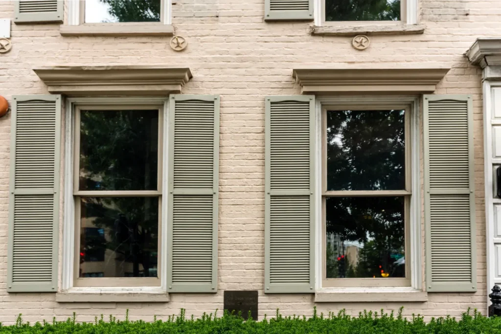 exterior window trim architecture