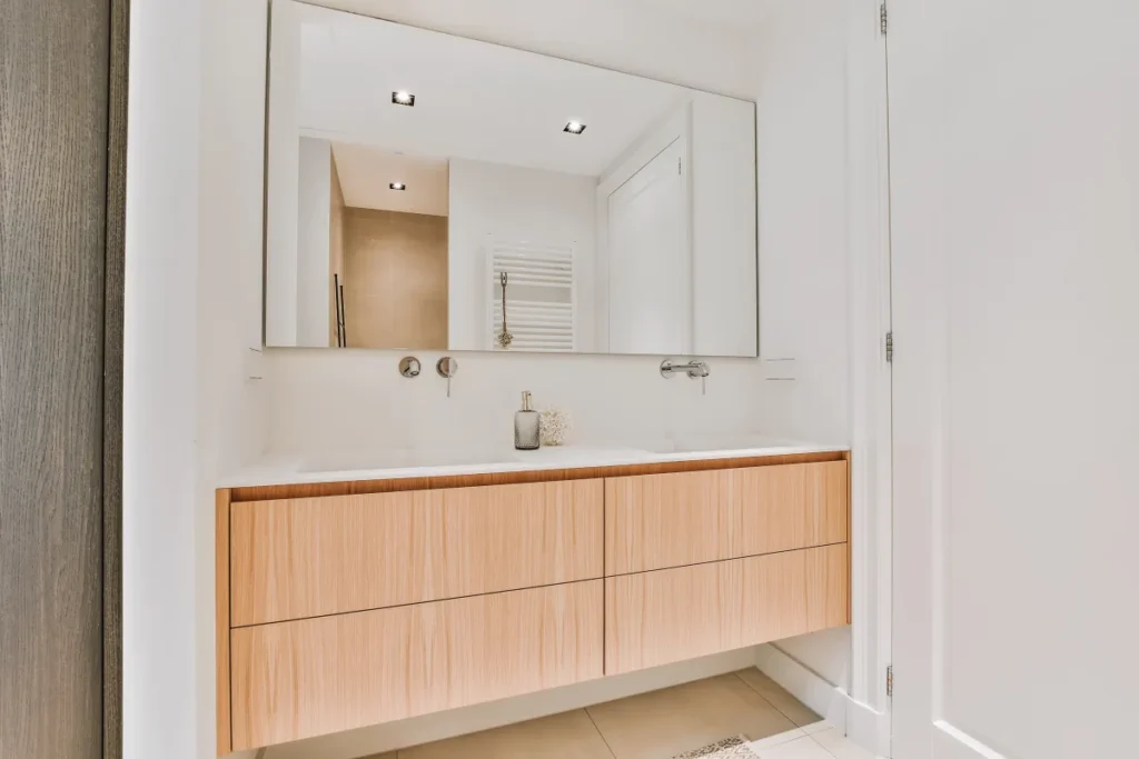 floating vanity elegant bathroom design