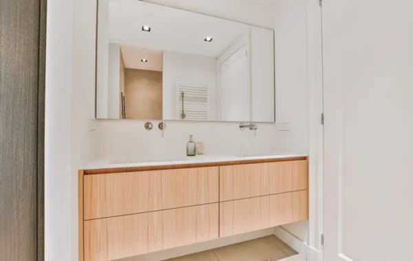 floating vanity elegant bathroom design