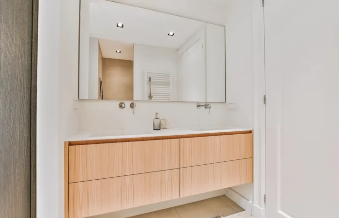 floating vanity elegant bathroom design