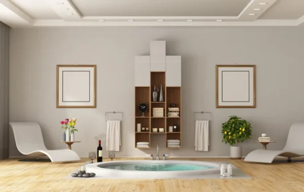 jacuzzi bath remodel luxury bathroom with built in round bathtub