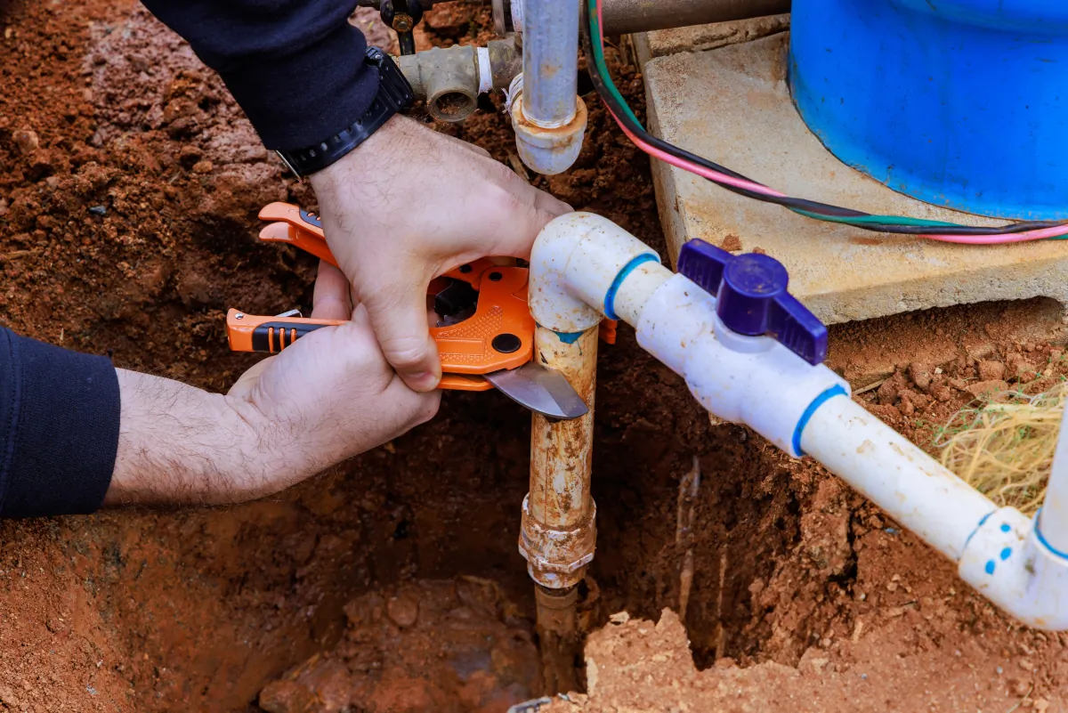 pluming cutting plastic pvc pipe special pair scis