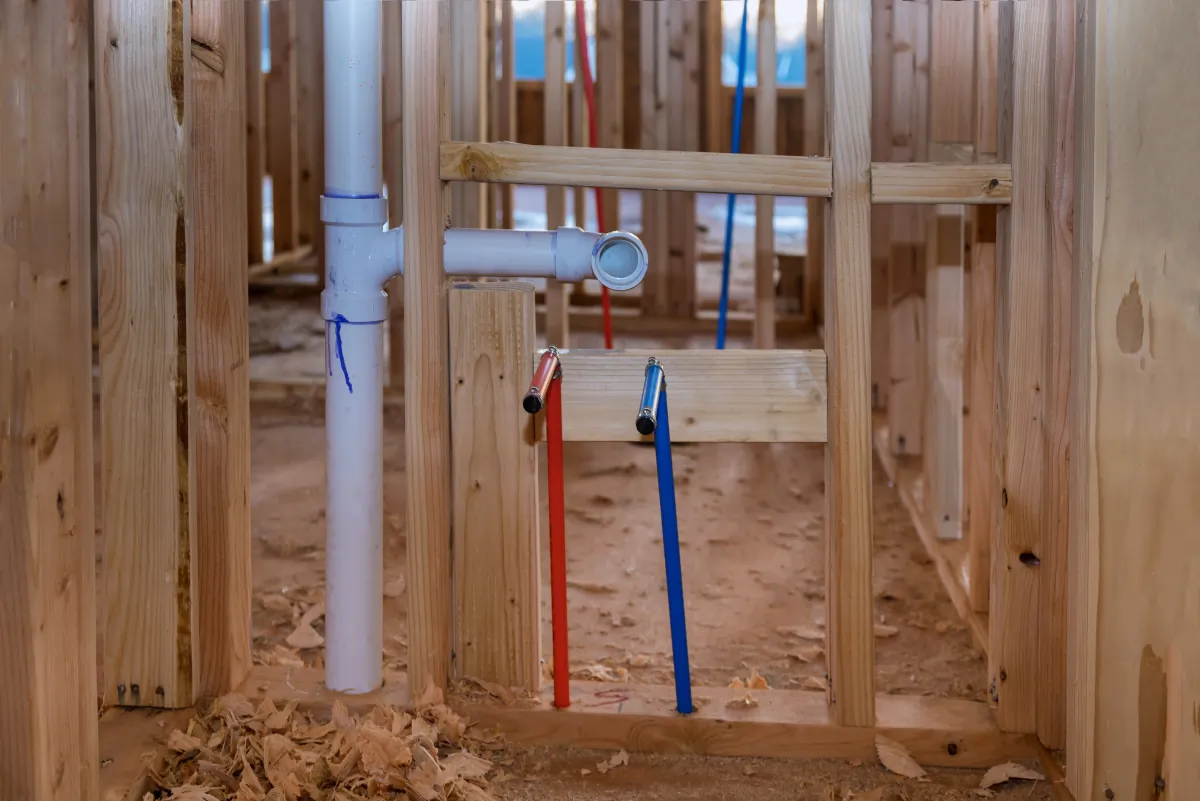 pluming pvc pipe connections install assemble water