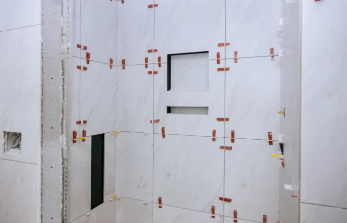 schluter trim laying tile trowel preparation laying ti