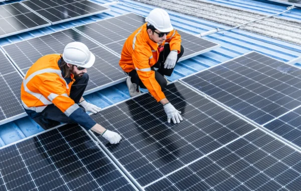 solar panel professional engineer service solar panel worker