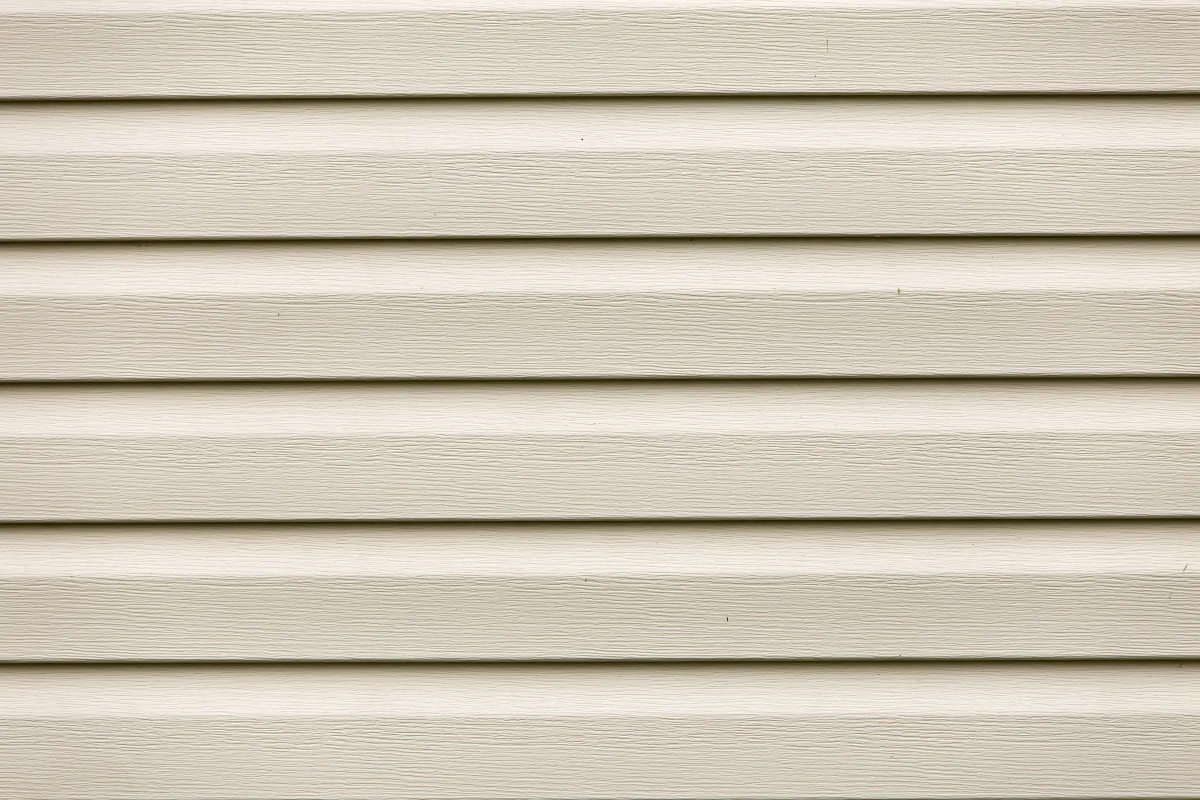 t1 siding close up of brown new gutter metal system pipe on